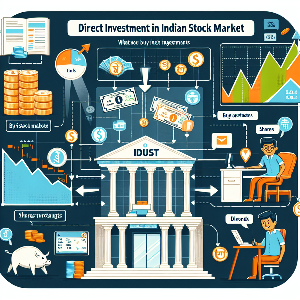 What is direct investment in indian stock market